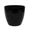Pot Boule Noir 25 Cm -usine boutique fd19196wh