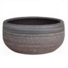 Pot Oval Olav Gris/Brun 23 Cm -usine boutique fd20330wh