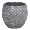 Pot Sabine Gris 29 Cm -usine boutique fd20336wh 1