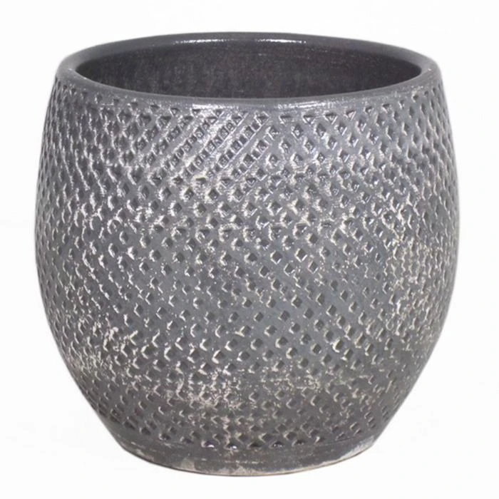 Pot Sabine Gris 29 Cm 3 Pot Sabine Gris 29 Cm