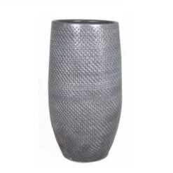 Vase Sabine Gris 22 Cm
