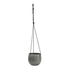Pot Suspendu Esra Gris Mystique 19 Cm