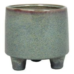 Pot Sur Pieds Bleu 12 Cm