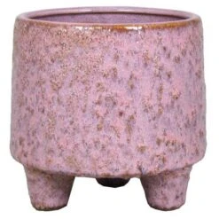 Pot Living Sur Pieds Rose 12 Cm