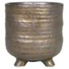Pot Togo Sur Pieds Bronze 14 Cm -usine boutique fd22085wh