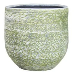 Pot Liset Ocre 18 Cm